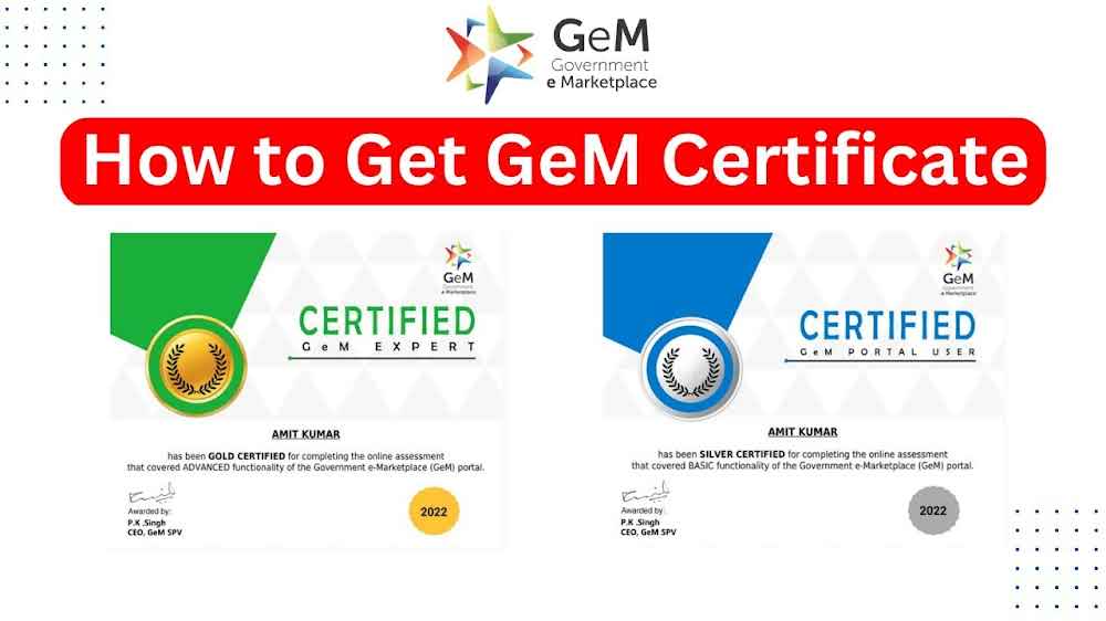 GEM Certificate Download